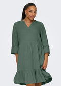 Only Carmakoma Jurk 15316132 207131-Laurel Wreath