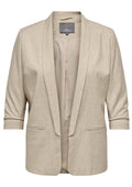 Only Carmakoma Blazer 15300514 193794001-White Pepper/Melange