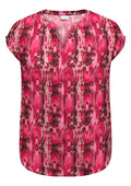 Only Carmakoma Blouse 15357791 231783002-Rosebloom/Splash rosy
