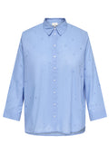 Only Carmakoma Blouse 15345147 199549003-Cornflower Blue/CORNFLOWER EMB