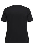 Only Carmakoma LM T-Shirt 15353379 177911003-Black/Botanical