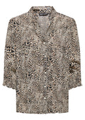 Only Carmakoma Blouse 15358106 189959012-Pumice Stone/Alma heart leo
