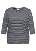 Only Carmakoma Blouse 15365256 194962001-Night Sky/CLOUD DANCER