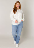 Base level curvy Vest 7000122 002 ecru