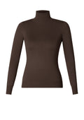 Base level curvy Trui 7000066 Brown