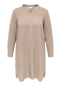 Only Carmakoma Jurk 15370996 189818-Oxford Tan
