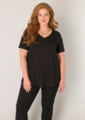 Base level curvy T-Shirt 7000018 1000 black