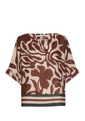 Xandres Blouse 61630-01 1715 tobacco