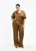 Xandres Pantalon 82060-01 0990 bronze green