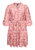 Vero Moda Curve Jurk 10335888 210350007-Chintz Rose/Tina flower