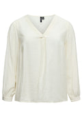 Vero Moda Curve Blouse 10340263 178857-Cloud Dancer