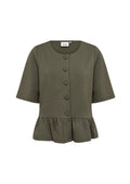 wasabiconcept Blouse W20629 7920 GRAPE LEAF