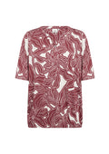 wasabiconcept Blouse W20642 4985 OXBLOOD RED COMBI