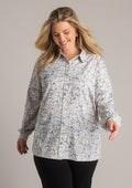 Yest Curve Blouse A006088 1099 black multi colour