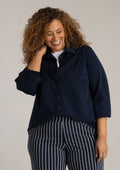 Colletta Blouse 9000646 2010 dark blue