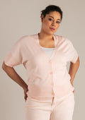 Yest Curve Vest A006312 7026 soft rose