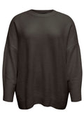Vero Moda Curve Trui 10335635 297957001-Chocolate Torte/MELANGE