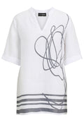 Doris Streich Blouse 212 129 white/black