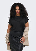 Only Carmakoma LM T-Shirt 15375605 177911-Black