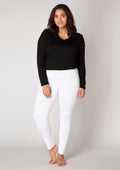 Base level curvy Legging 7000026 001 White