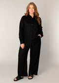 Base level curvy Blouse 7000087 1000 Black
