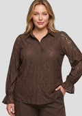 Exxcellent Blouse 26NZE23 541 dark earth