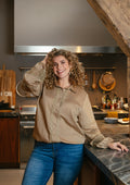 Exxcellent Blouse 26NXE01 523 light camel