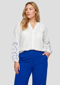 Exxcellent Blouse 26NQE20 011 offwhite