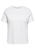Only Carmakoma LM T-Shirt 15339889 190858-Bright White