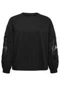 Vero Moda Curve Jas 10350042 177868002-Black/BLACK CROCHET