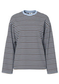 Pieces Curve LM T-Shirt 17168710 187578004-Cashmere Blue/HOT FUDGE