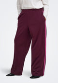 Only Carmakoma PANTALON 15377824 177912002-Fig/Nice stripes fiji flower