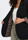 Only Carmakoma Blazer 15377399 177911001-Black/LEO LINING