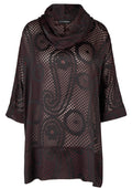 Doris Streich Blouse 250 225 Aubergine
