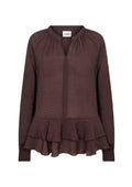 wasabiconcept Blouse W10945 8980 CHOCOLATE PLUM