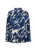 wasabiconcept Blouse 500179 6840C NAVY PEONY COMBI