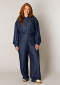 Base level curvy Broek 7000140 Mid Blue