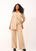 PlusBasics Broek 10 202 284 SS26 Latte