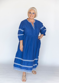 Orientique Jurk 30220 Blue