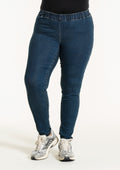 Gozzip Legging G215064 Dark blue denim
