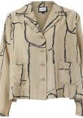Gozzip Blouse G261012 BEIGE/SAND