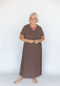 Only M Jurk SC.ABITO.094DG CHOCO