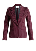 Yest Curve Blazer A006438 Wine Red/Grey Melange