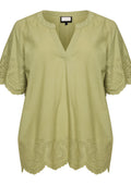 Gozzip Blouse G263000 Sage Green