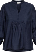 Only Carmakoma Blouse 15372810 194962001-Night Sky/EMB