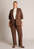 Yest Curve Blazer A006438 Mocca Brown/sand