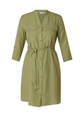 Yest Curve Jurk A006159 3103 botanic green