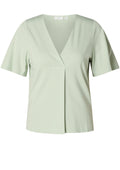 Yest Curve Blouse A006362 3030 pastel green