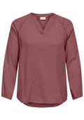 Only Carmakoma Blouse 15343224 207991-Rose Brown