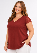 Only Carmakoma Blouse 15372116 218391-Spiced Apple